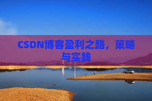 CSDN博客盈利之路，策略与实践